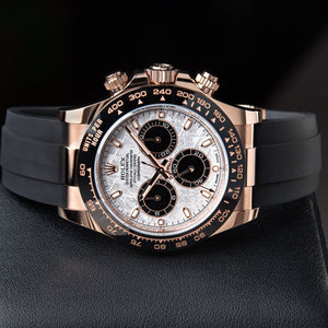 Rolex Daytona men's mirror watch, silver dial – view 4