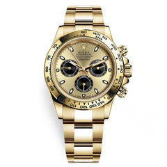 Rolex Daytona 43mm Men's Mirror Automatic Watch – Gold-Tone Dial & Gold-Tone Stainless Steel Bracelet