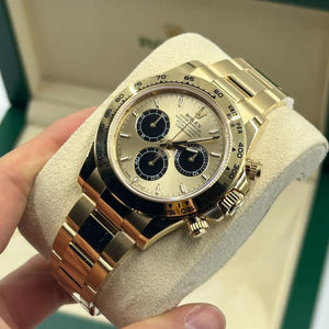 Rolex Daytona men's mirror watch, gold-tone dial – view 2