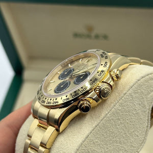 Rolex Daytona men's mirror watch, gold-tone dial – view 3