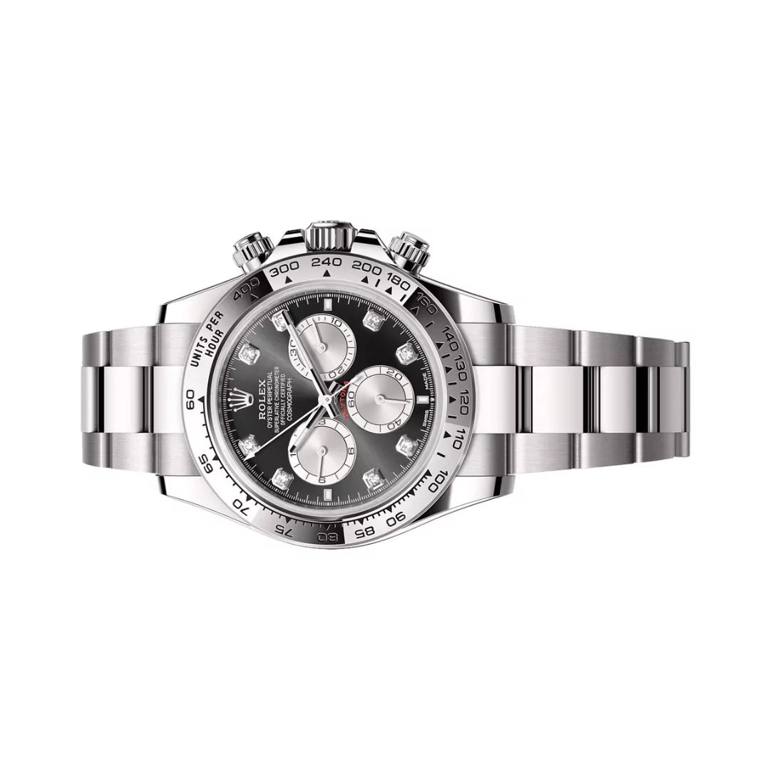 Rolex Daytona men's mirror watch, black dial – view 4