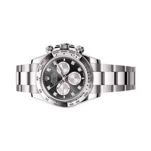 Rolex Daytona men's mirror watch, black dial – view 4