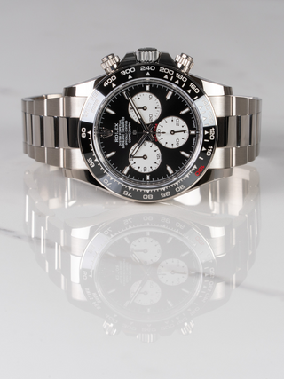 Rolex Daytona men's mirror watch, black dial – view 4
