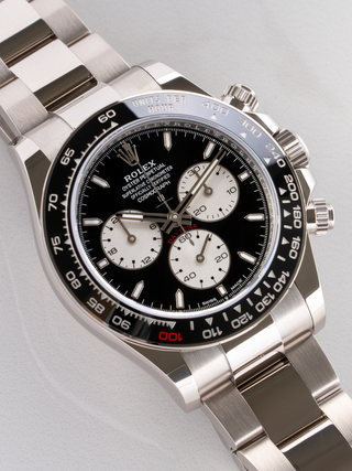 Rolex Daytona men's mirror watch, black dial – view 7