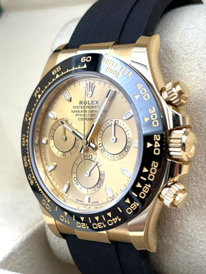Rolex Daytona men's mirror watch, gold-tone dial – view 3