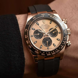 Rolex Daytona men's mirror watch, brown dial – view 2
