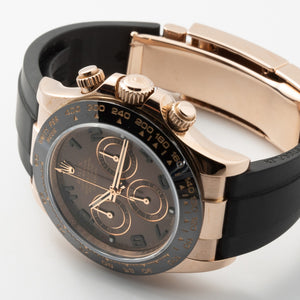 Rolex Daytona men's mirror watch, brown dial – view 4