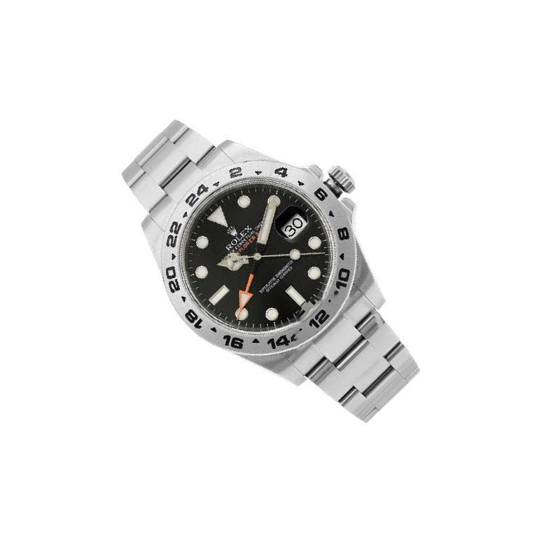 Rolex Explorer II 42mm men's mirror watch, black dial – view 5
