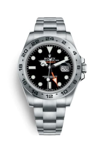 Rolex Explorer II 42mm men's mirror watch, black dial – view 8