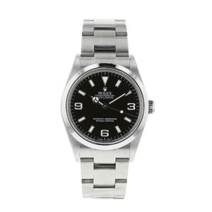 Rolex Explorer 40mm men's mirror watch, black dial – view 2