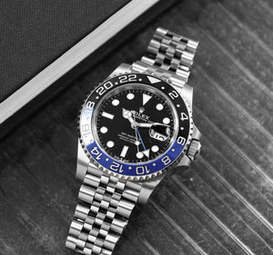 Rolex GMT-Master II men's mirror watch, black dial – view 4