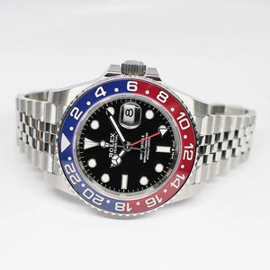 Rolex GMT-Master men's mirror watch, black dial – view 13