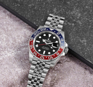 Rolex GMT-Master men's mirror watch, black dial – view 18
