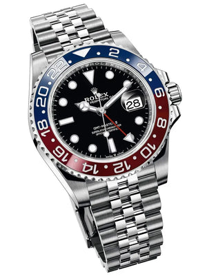 Rolex GMT-Master men's mirror watch, black dial – view 5