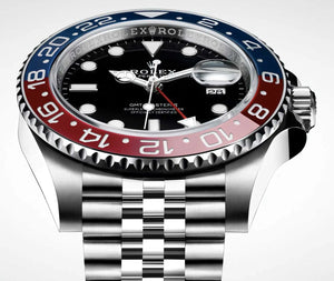 Rolex GMT-Master men's mirror watch, black dial – view 6