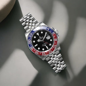 Rolex GMT-Master men's mirror watch, black dial – view 8