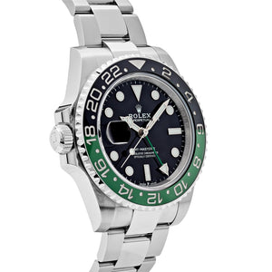 Rolex GMT-Master II men's mirror watch, black dial – view 6