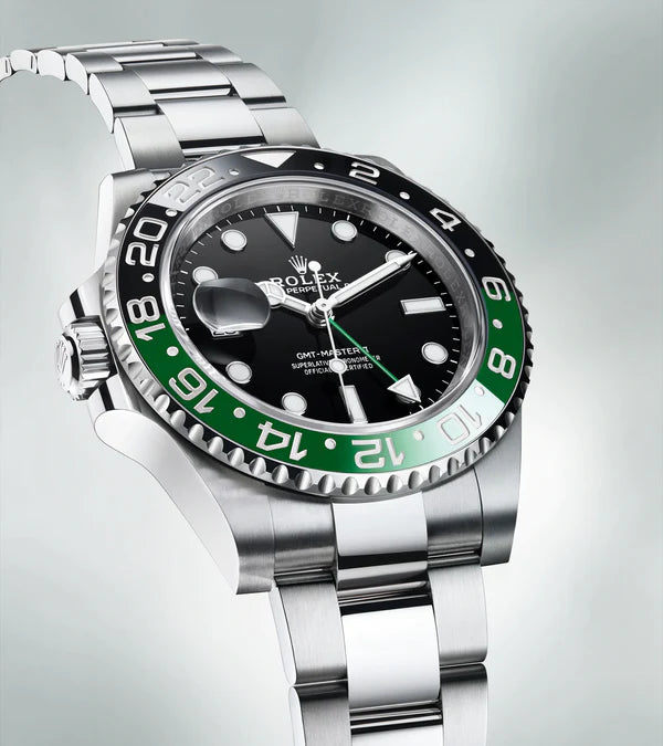 Rolex GMT-Master II men's mirror watch, black dial – view 9