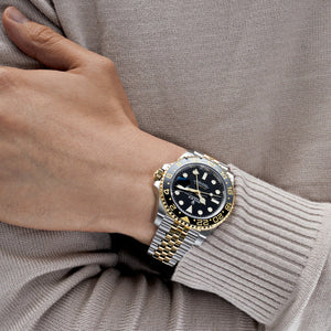 Rolex GMT-Master men's mirror watch, black dial – view 13