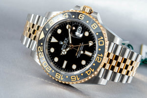 Rolex GMT-Master men's mirror watch, black dial – view 14