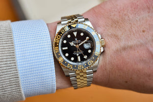 Rolex GMT-Master men's mirror watch, black dial – view 17