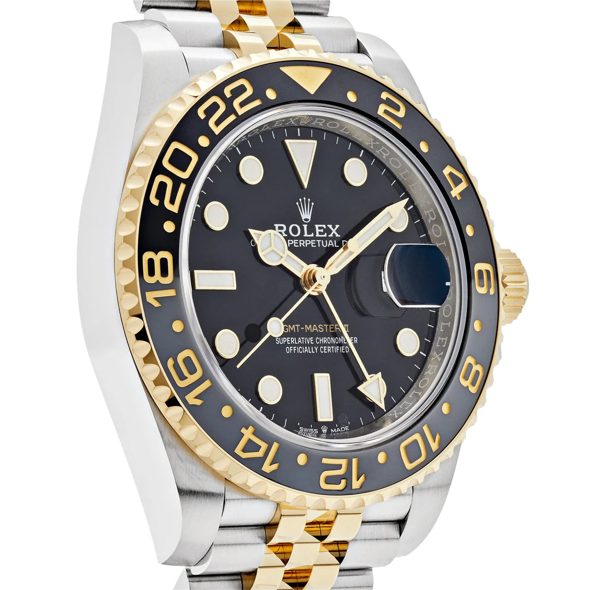Rolex GMT-Master men's mirror watch, black dial – view 5