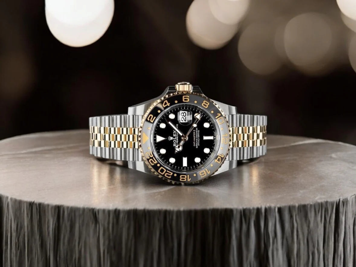 Rolex GMT-Master men's mirror watch, black dial – view 7