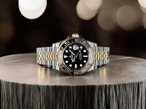Rolex GMT-Master men's mirror watch, black dial – view 7