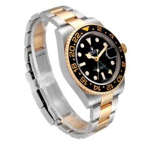 Rolex GMT-Master men's mirror watch, black dial – view 3