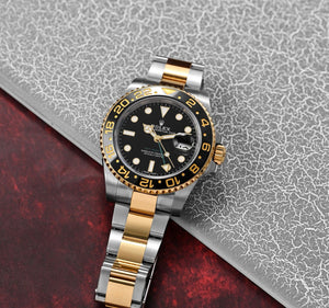 Rolex GMT-Master men's mirror watch, black dial – view 7