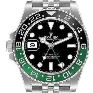 Rolex GMT-Master men's mirror watch, black dial – view 3