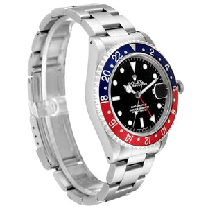 Rolex GMT-Master men's mirror watch, black dial – view 6
