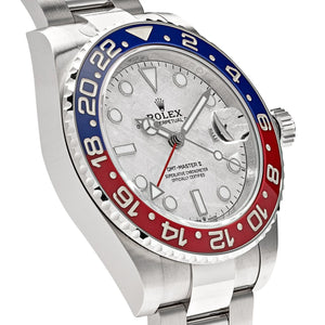 Rolex GMT-Master men's mirror watch, silver dial – view 2