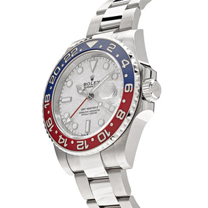 Rolex GMT-Master men's mirror watch, silver dial – view 3
