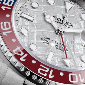 Rolex GMT-Master men's mirror watch, silver dial – view 6