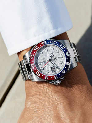 Rolex GMT-Master men's mirror watch, silver dial – view 9