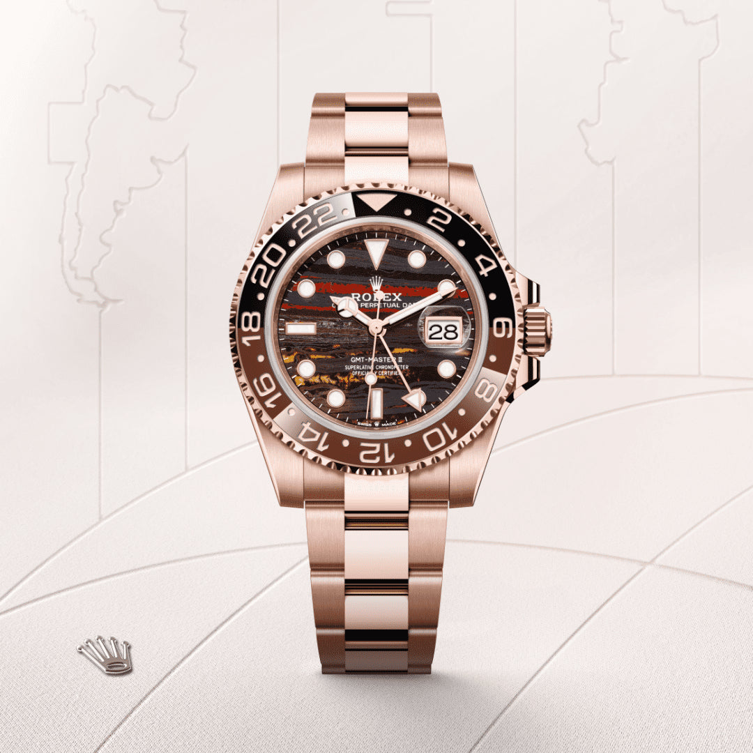 Rolex GMT-Master II men's mirror watch, copper dial – view 10