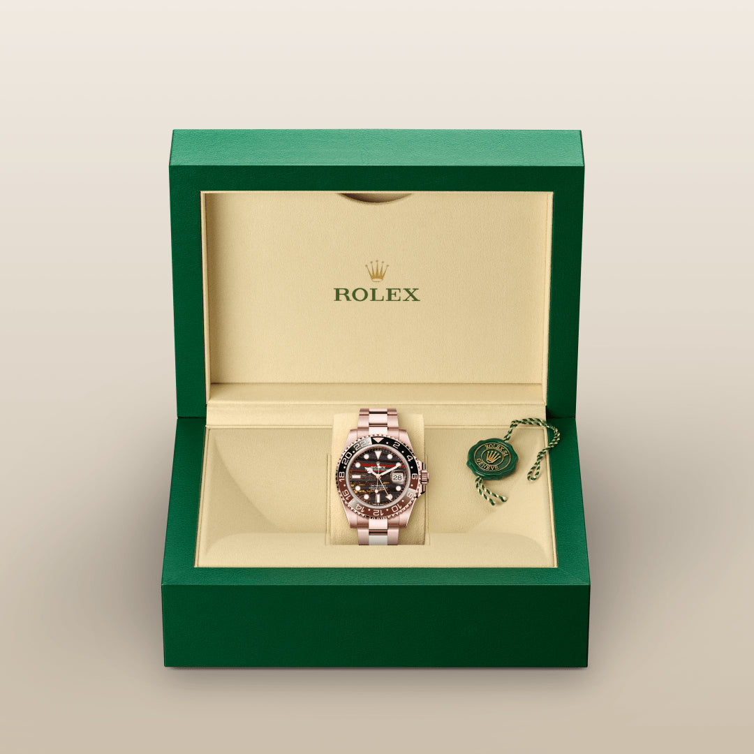 Rolex GMT-Master II men's mirror watch, copper dial – view 12