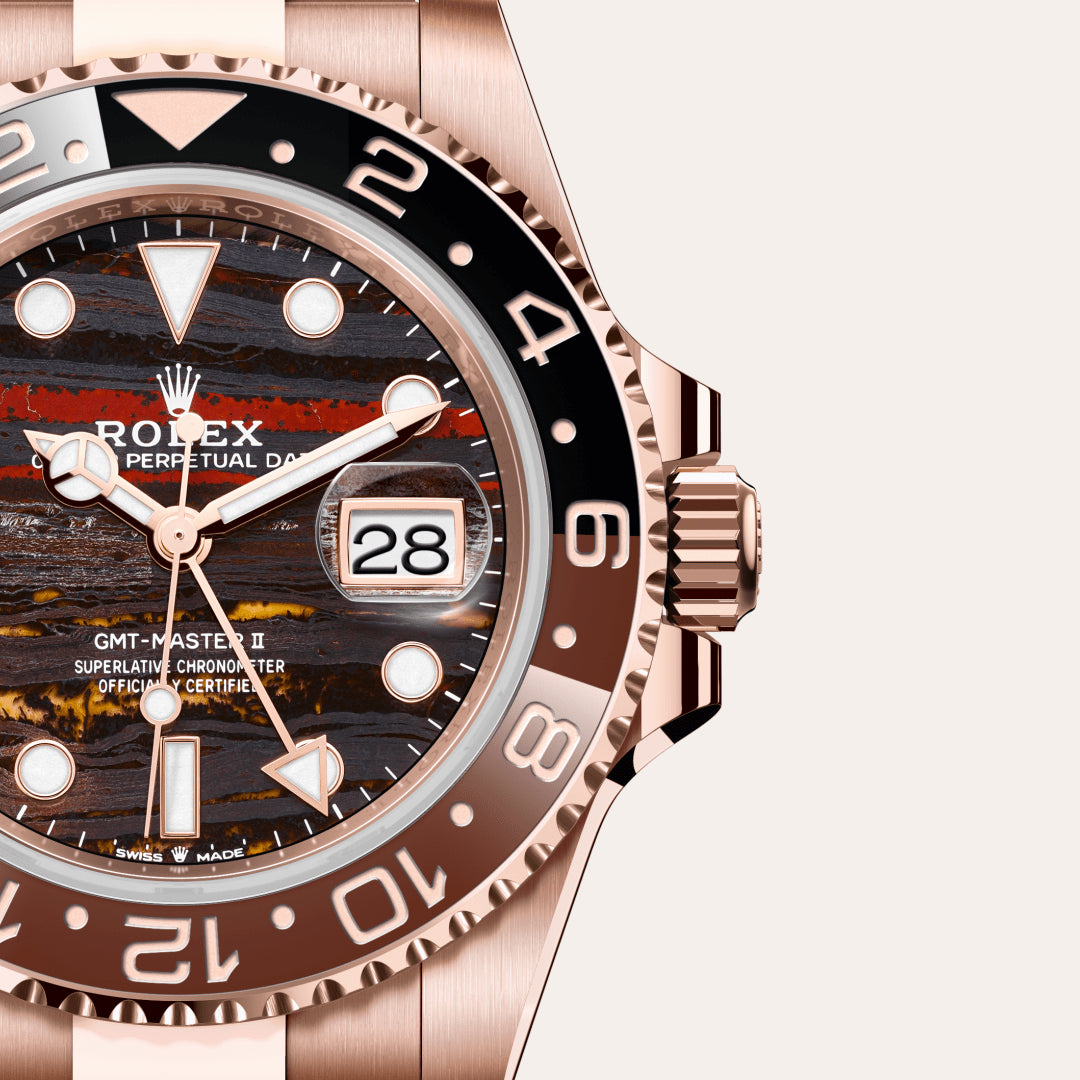 Rolex GMT-Master II men's mirror watch, copper dial – view 2