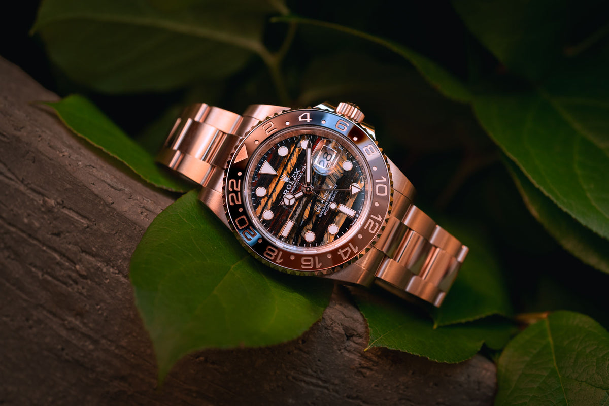 Rolex GMT-Master II men's mirror watch, copper dial – view 4