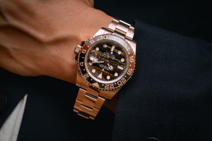 Rolex GMT-Master II men's mirror watch, copper dial – view 9