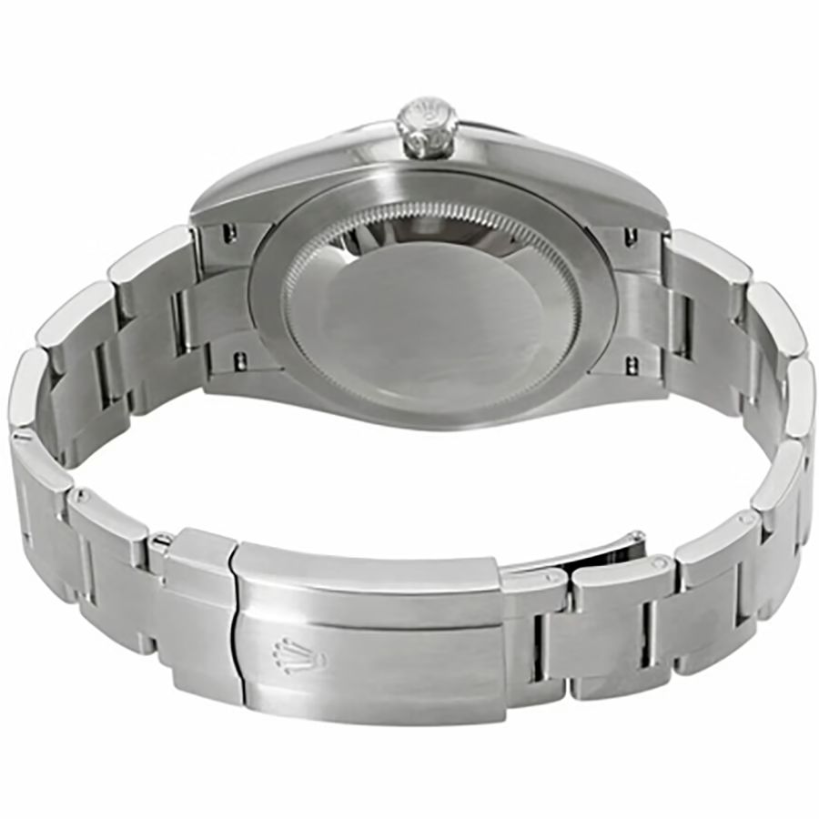 Rolex Oyster Perpetual men's mirror watch, blue dial – view 13