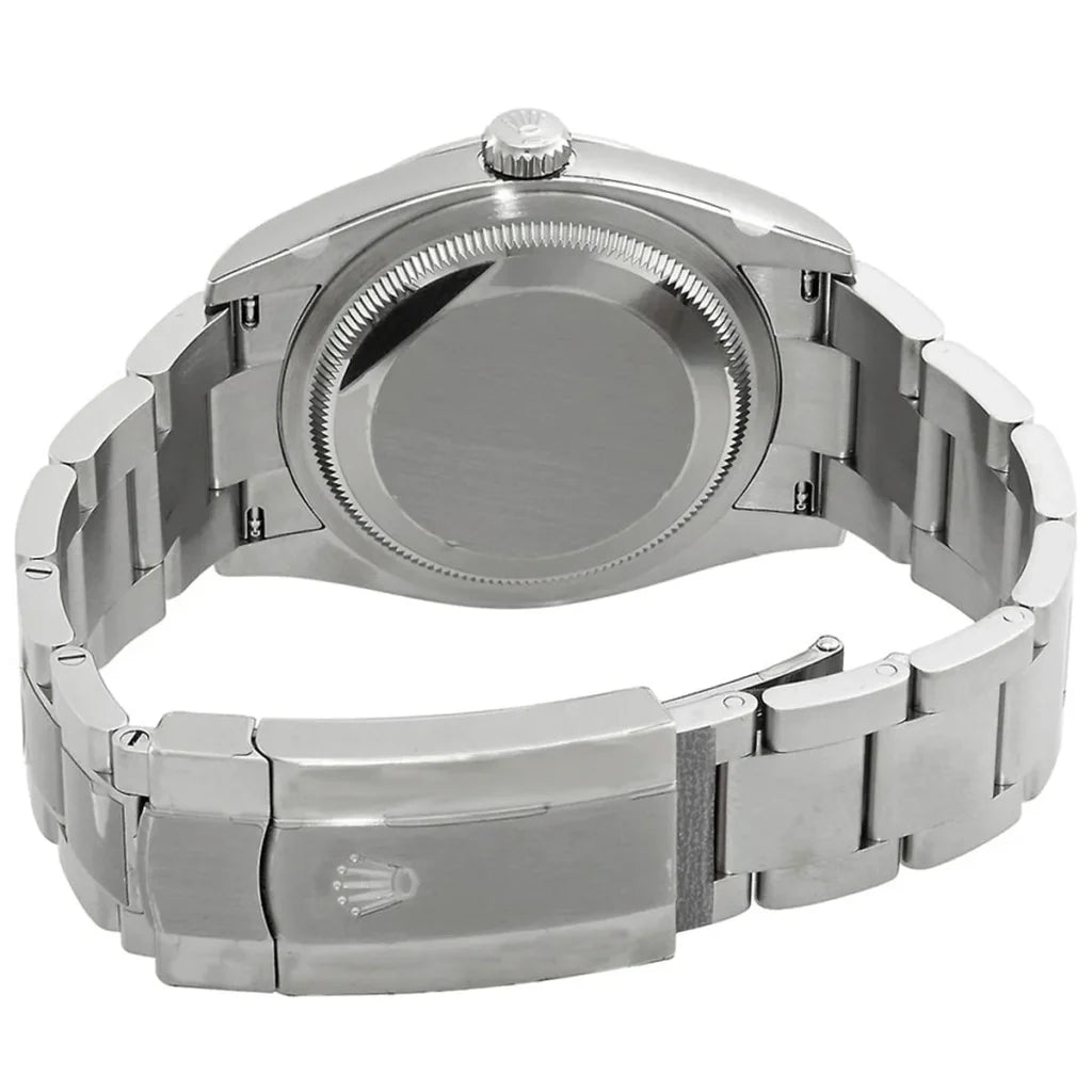 Rolex Oyster Perpetual 41mm men's mirror watch, turquoise blue dial – view 9