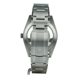 Rolex Oyster Perpetual men's mirror watch, red dial – view 5