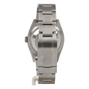 Rolex Oyster Perpetual men's mirror watch, pink dial – view 5