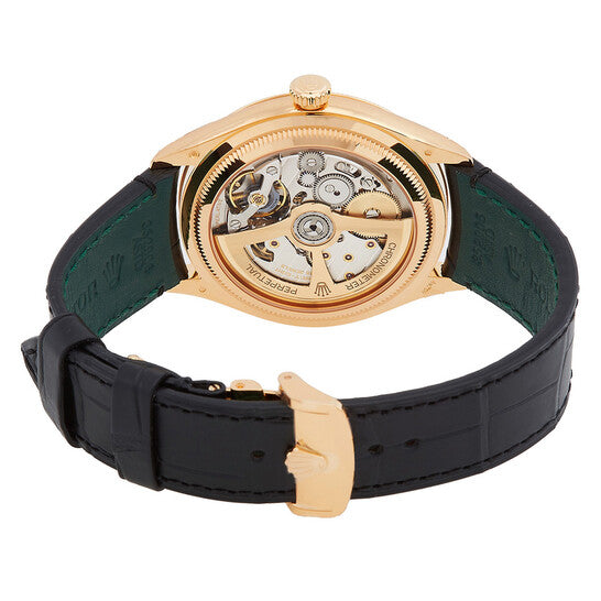 Rolex Perpetual 1908 men's mirror watch, black dial – view 4
