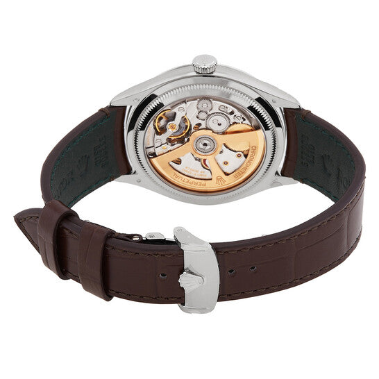 Rolex Perpetual 1908 men's mirror watch, white dial – view 6