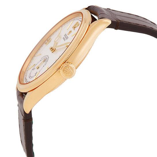 Rolex Perpetual 1908 men's mirror watch, white dial – view 2