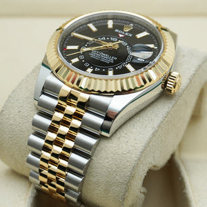 Rolex Sky-Dweller 42mm men's mirror watch, black dial – view 8
