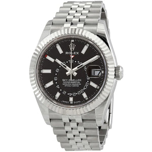 Rolex Sky-Dweller 43mm men's mirror watch, black dial – view 4
